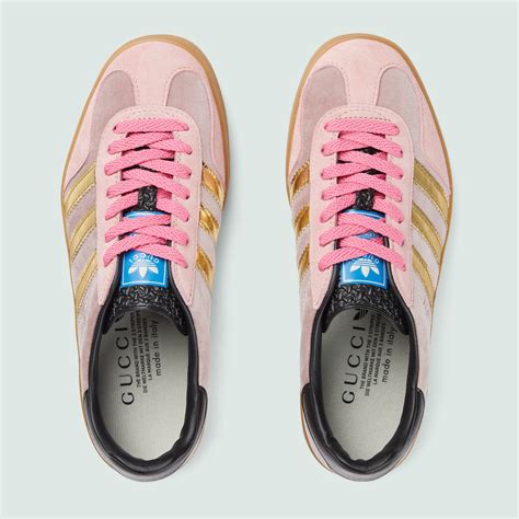 adidas x gucci trainers|Adidas X Gucci gazelle pink.